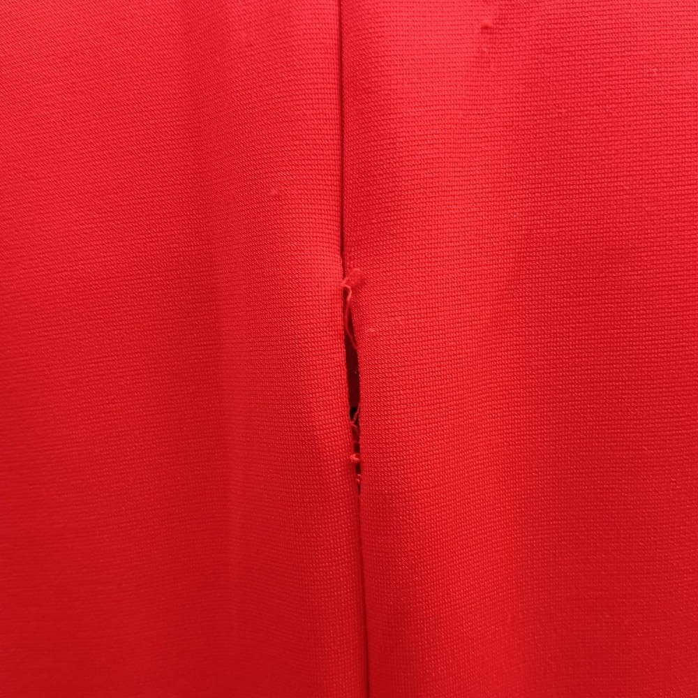 Floor Length Red Dress Size 8  [1187] - Picture 10 of 11